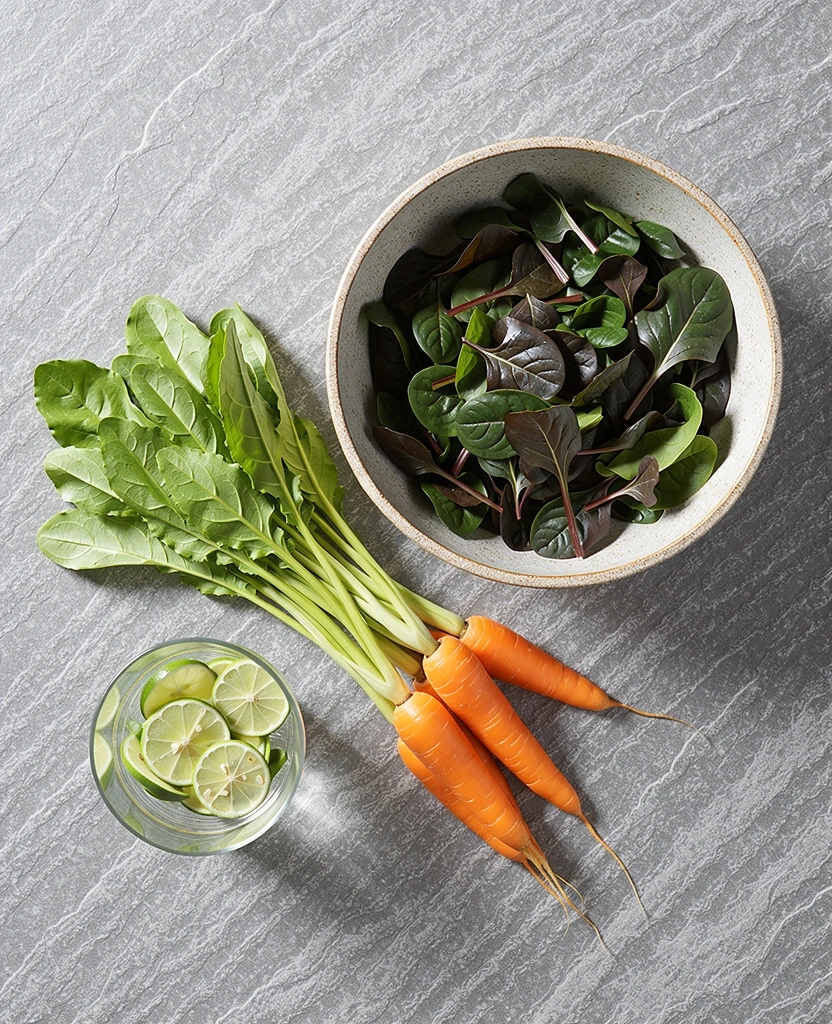 Frische gesunde Lebensmittel